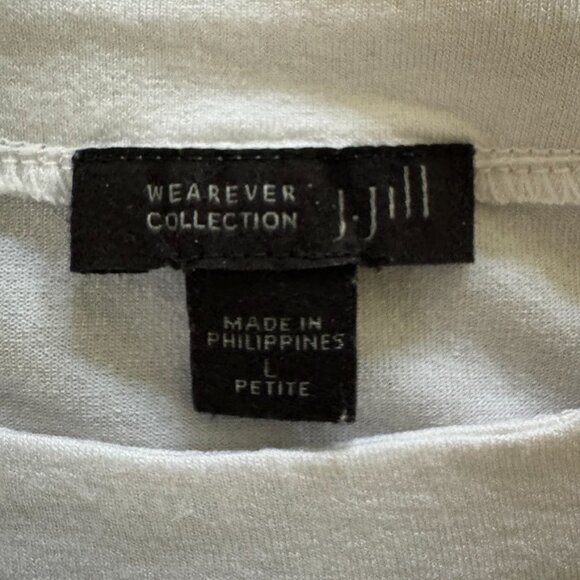 J. Jill Wearever Collection 3/4 Sleeve Boatneck Top - Picture 3 of 5